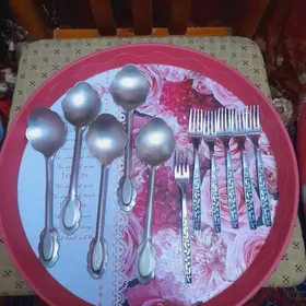 мельхиорованные  ложки