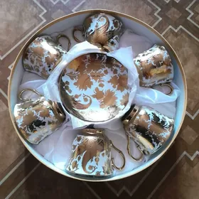 Набор чайных чашек 6 персон