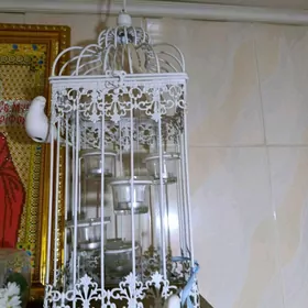 Подсвечник. клетка