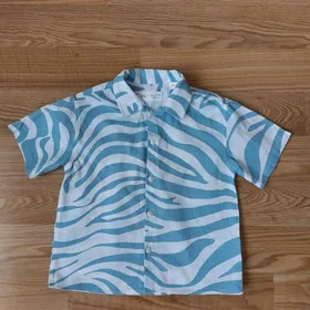 Рубашка мальчуковая-ZARA