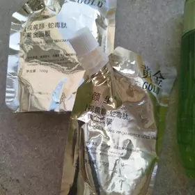 тоник и маска(золото)