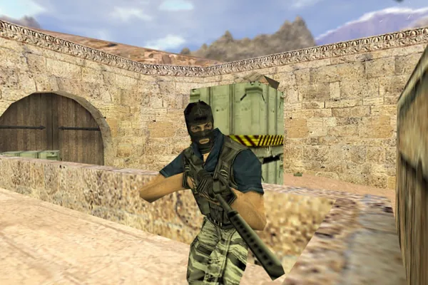 Counter-Strike 1.6-ny indi brauzeriň üsti bilen oýnap bolýar