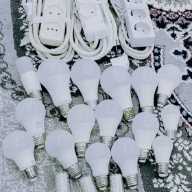 Удлинители и Лед лампочки