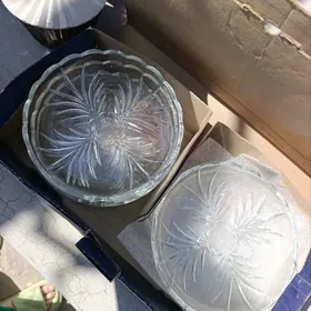 Хрустальная тарелка