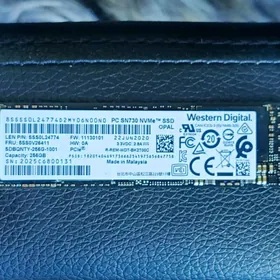 SSD NVMe WD 256GB