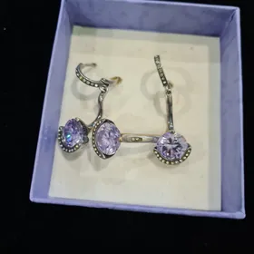 кольцо +серьги