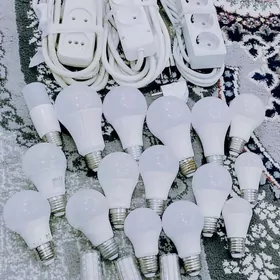 удлинители и Лед лампочки