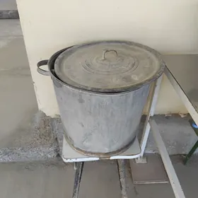 бак оцинкованный с крышкой