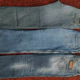 брюки джинсовые