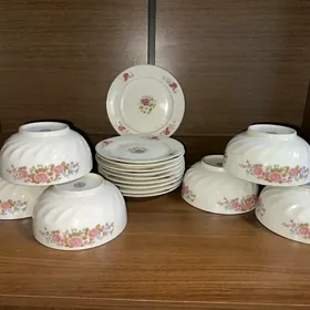 Тарелки и чашки для супа
