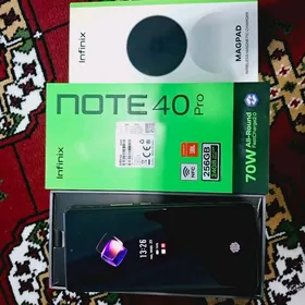 Infinix note 40pro 12+¹²/256