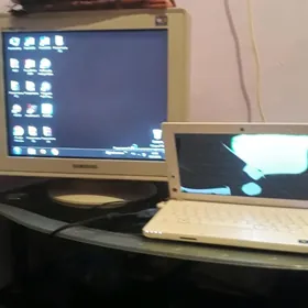 школьный компьютер и манитор