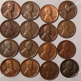 1 цент американский монета