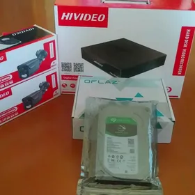 KOMPLEKT 2 KAMERA HEM MONITOR