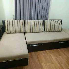 Диван угловой + кресло