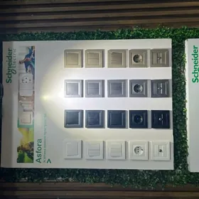 Розетки и выключатели Schneider Electric Asfora