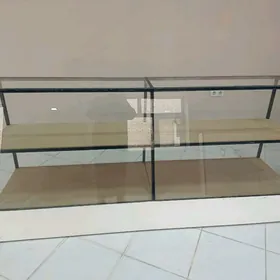 Vitrina polkalar kassa şkaf