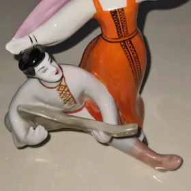 фарфоровая статуэтка, танец,