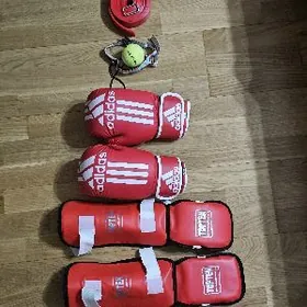 Boks enjamlary satylýar