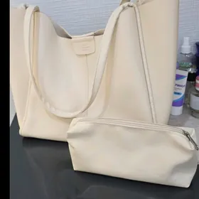 Ikinji el sumka + kosmetichka