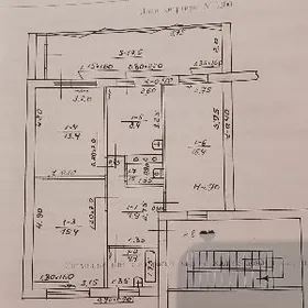  ЦЕНТР 3 КОМ 3 ЭТ 86 М²