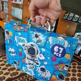 Aksiýa Kosmonawt Çemodan Nabor