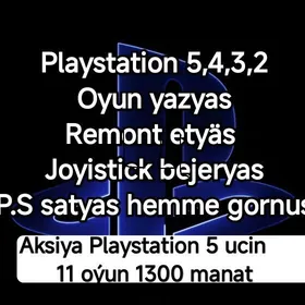 Ps5 Ps4 Ps3 Ps2  Playstation we Oyunlar
