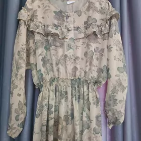 платье шифоновое