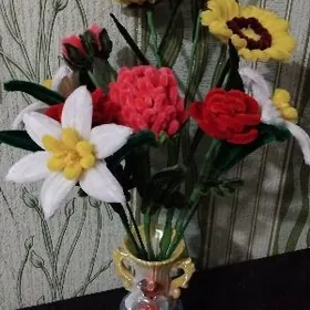 цветы ручной работы