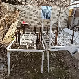 DEMIR STOLLAR BAZARDA ULANYLYA