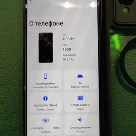 ASUS ROG 9 PRO 512gb