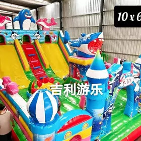 батуты надувной