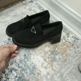 замшевые туфли tufli zamşevyý