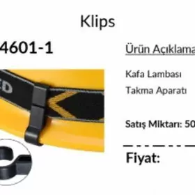 essafe klips kaska fonar ucin