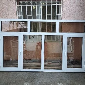 Alyumin aÿna plastik айна окна