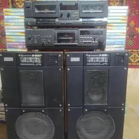 магнитофон колонки