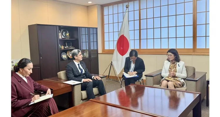 В Токио прошла встреча посла Туркменистана с замглавы МИД Японии