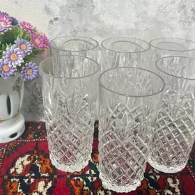 Стаканы хрустальные