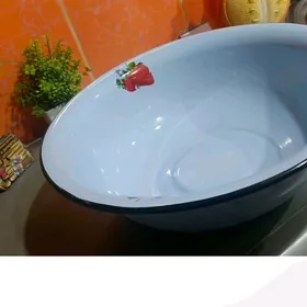 таз эмалированый