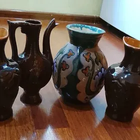 керамические вазы