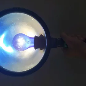 синяя лампа