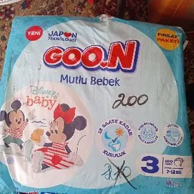 pampers  3 lik 100 sany bar ic