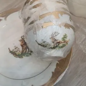 новый столовый сервиз.