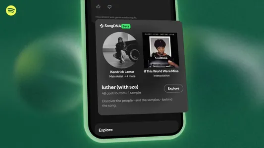 Spotify-da aýdymlaryň döreýiş taryhyny öwrenmek üçin täze funksiýa peýda boldy