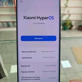 Redmi not 14 pro 12/256