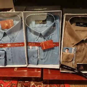 рубашки новые в коробке и без