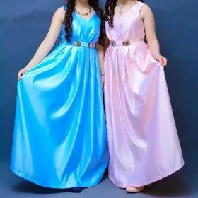 платья атласные