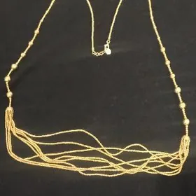 многослойное ожерелье