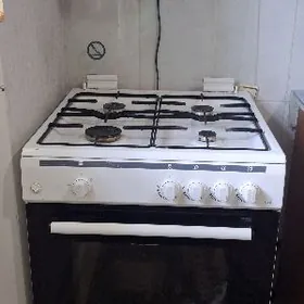 Gaz plita. Духовка. Vestel