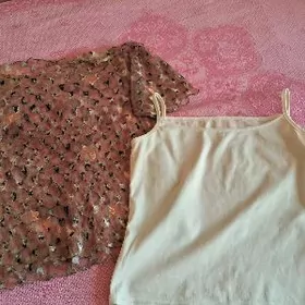 Комплект топ и блузка